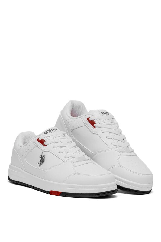 U.S. Polo Assn. 3W PRESTO 3PR BEYAZ Erkek Sneaker - 4