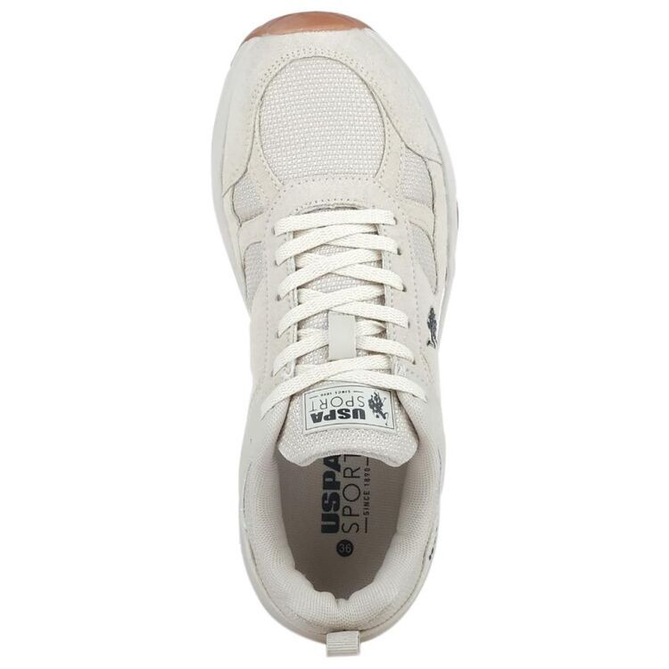 U.S. Polo Assn. 3W SATORI WMN 3PR Bej Kadın Sneaker - 3