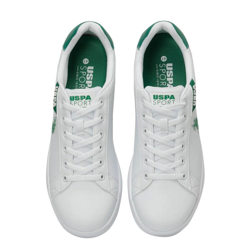 U.S. Polo Assn. 4M COSTA 4FX BEYAZ Erkek Sneaker Ayakkabı - 3