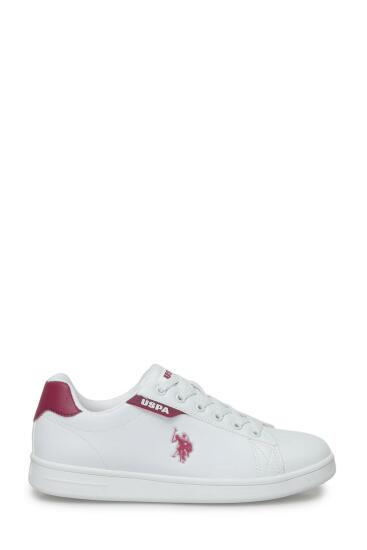 U.S. Polo Assn. 4M COSTA WMN 4FX BEYAZ Kadın Sneaker Ayakkabı - 1