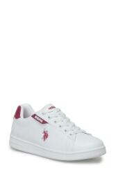 U.S. Polo Assn. 4M COSTA WMN 4FX BEYAZ Kadın Sneaker Ayakkabı - 2