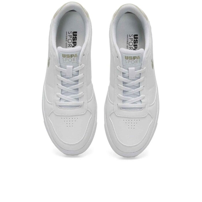 U.S. Polo Assn. 4M ELLIS 4FX BEYAZ Kadın Sneaker Ayakkabı - 4