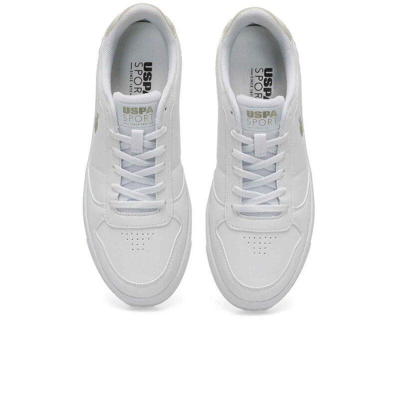 U.S. Polo Assn. 4M ELLIS 4FX BEYAZ Kadın Sneaker Ayakkabı - 4