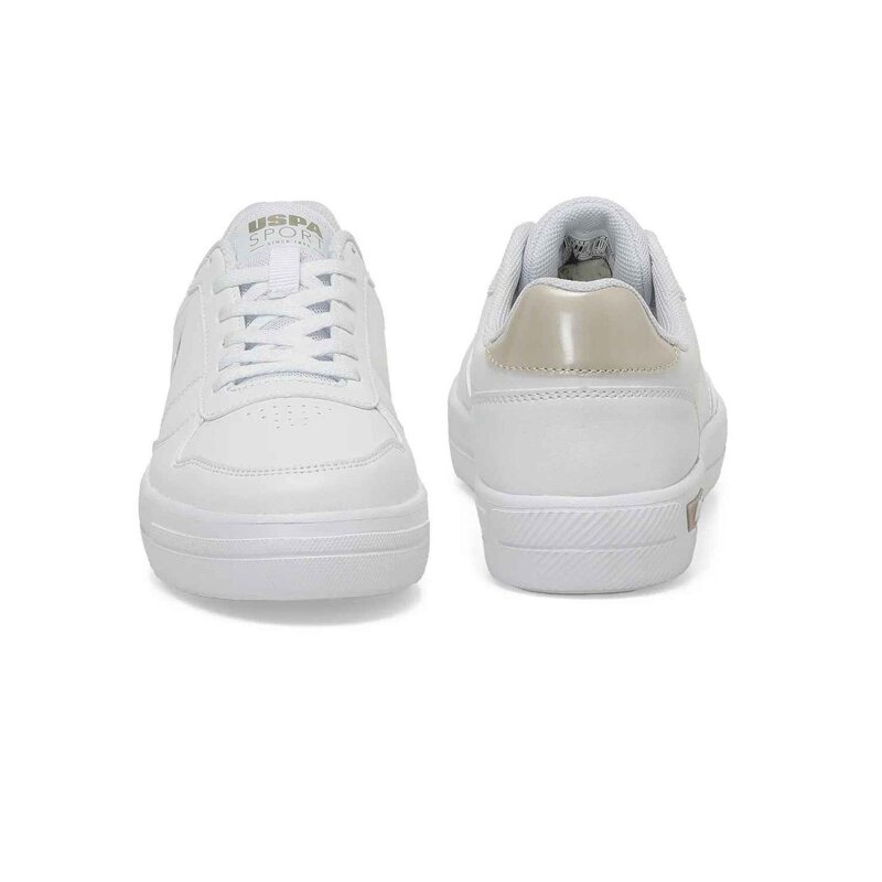 U.S. Polo Assn. 4M ELLIS 4FX BEYAZ Kadın Sneaker Ayakkabı - 5
