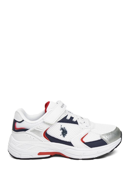 U.S. Polo Assn. 4M FELIX JR 4FX BEYAZ Çocuk Günlük Ayakkabı - 3