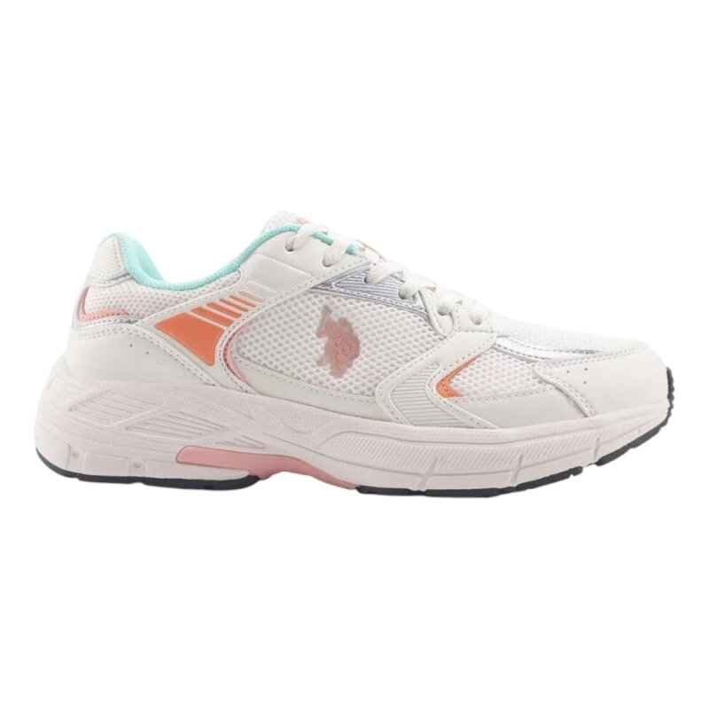 U.S. Polo Assn. 4M FELIX WMN 4FX Bej Kadın Sneaker Ayakkabı - 1