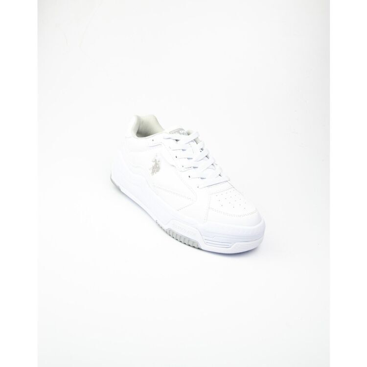 U.S. Polo Assn. 4M JUDY WMN 4FX BEYAZ Kadın Sneaker Ayakkabı - 3