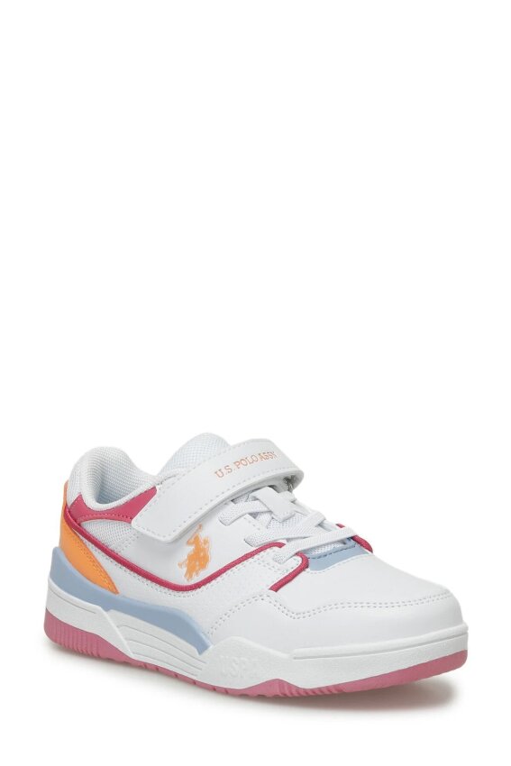 U.S. Polo Assn. 4M MARTELL JR 4FX BEYAZ Çocuk Günlük Ayakkabı - 2