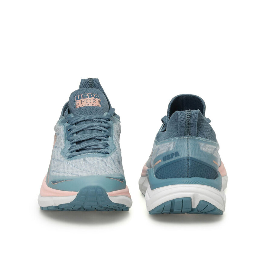 U.S. Polo Assn. 4M STEVEN WMN 4FX Mavi Kadın Koşu Ayakkabısı - 2