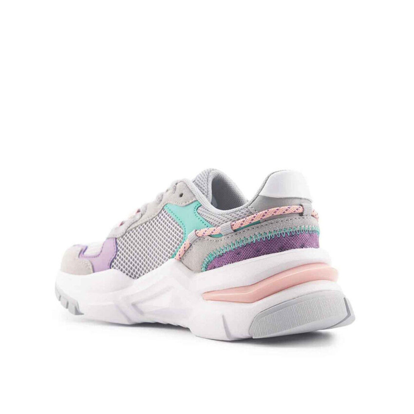 U.S. Polo Assn. 4M VINCENT WMN 4FX Gri Kadın Sneaker Ayakkabı - 3