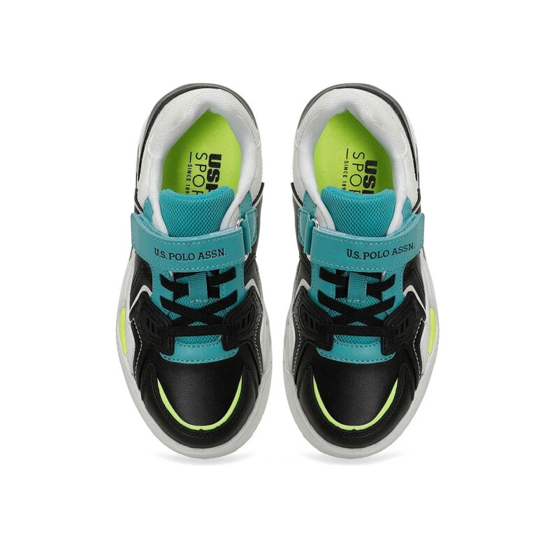U.S. Polo Assn. 4W Denver Jr 4PR Beyaz Çocuk Günlük Ayakkabı - 4