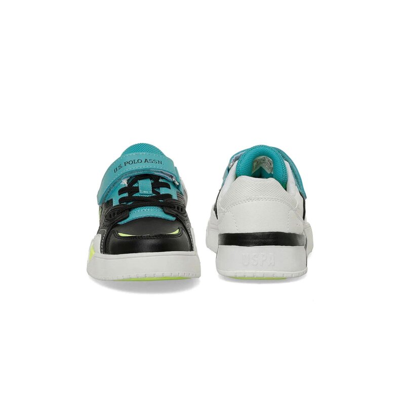 U.S. Polo Assn. 4W Denver Jr 4PR Beyaz Çocuk Günlük Ayakkabı - 5