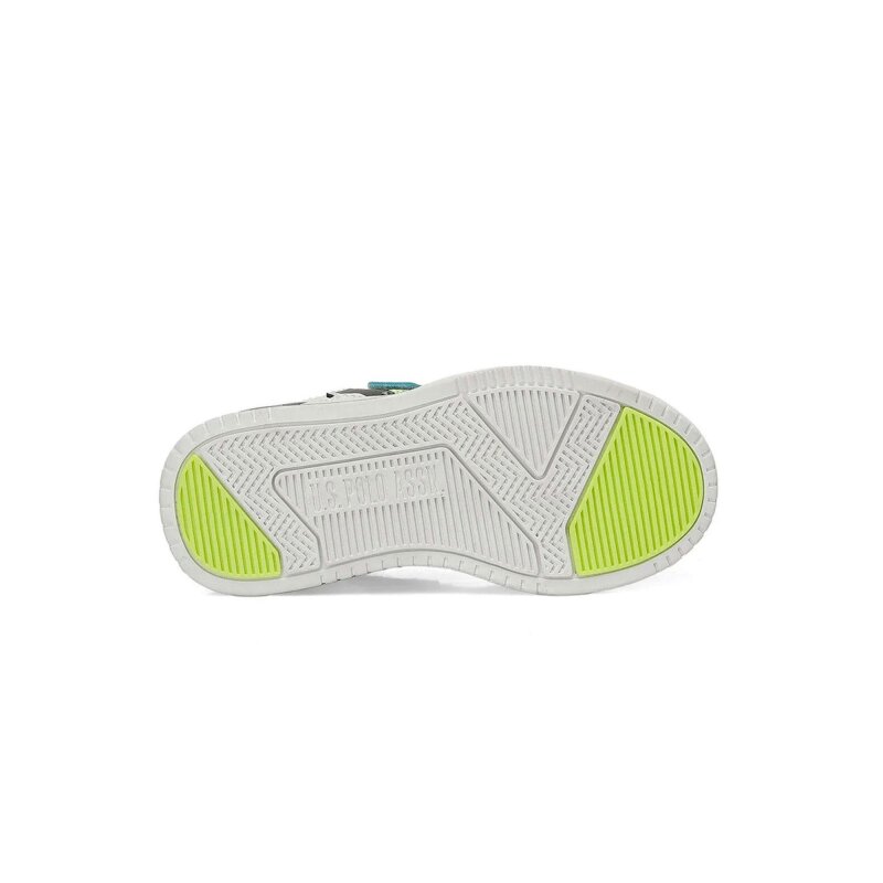 U.S. Polo Assn. 4W Denver Jr 4PR Beyaz Çocuk Günlük Ayakkabı - 6