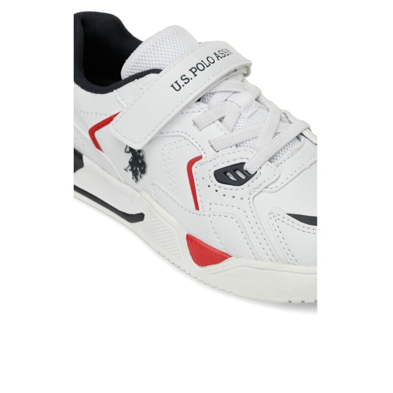 U.S. Polo Assn. 4W Denver Jr 4PR Beyaz Çocuk Günlük Ayakkabı - 8