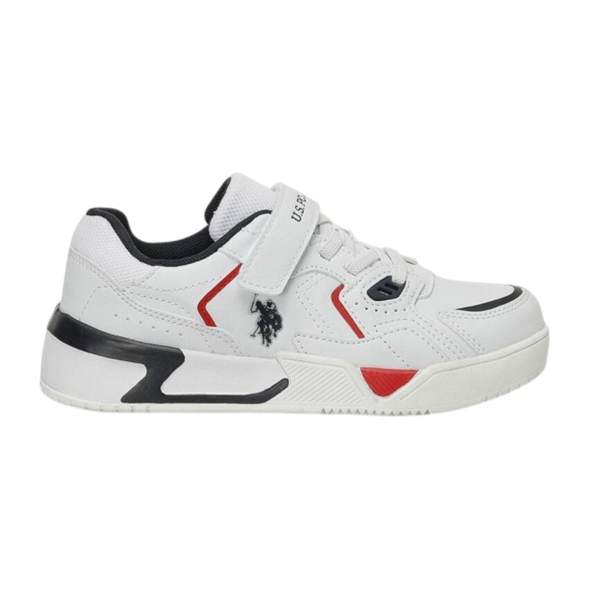 U.S. Polo Assn. 4W Denver Jr 4PR Beyaz Çocuk Günlük Ayakkabı - 2