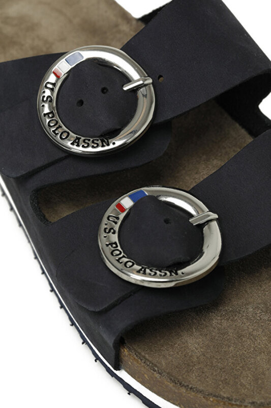 U.S. Polo Assn. 5M Plain NU 5FX Lacivert Kadın Terlik - 7