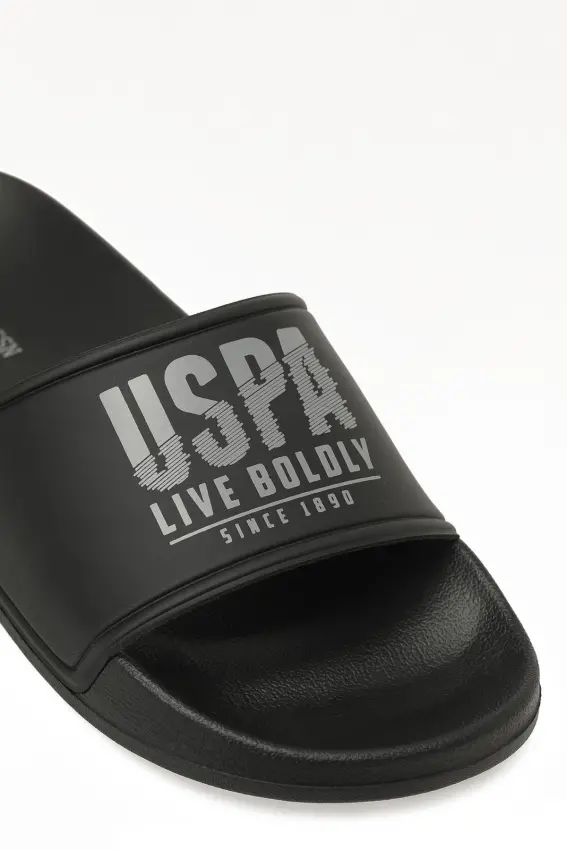 U.S. Polo Assn. 6M Gusty 6FX Siyah Erkek Terlik - 7
