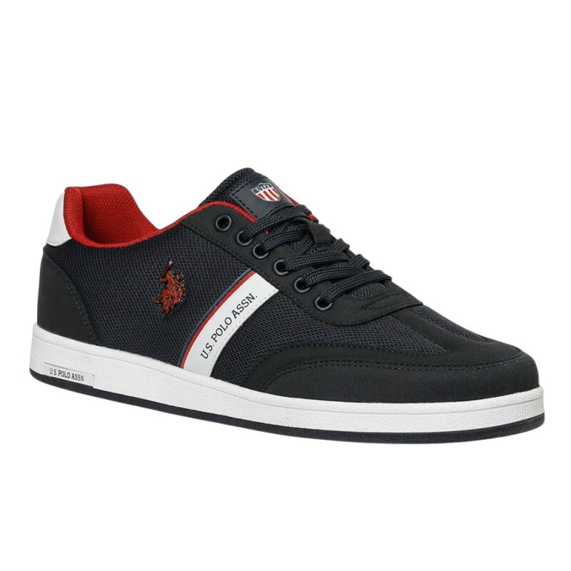 U.S. Polo Assn. 6M Kares 6FX Lacivert Erkek Sneaker Ayakkabı - 3