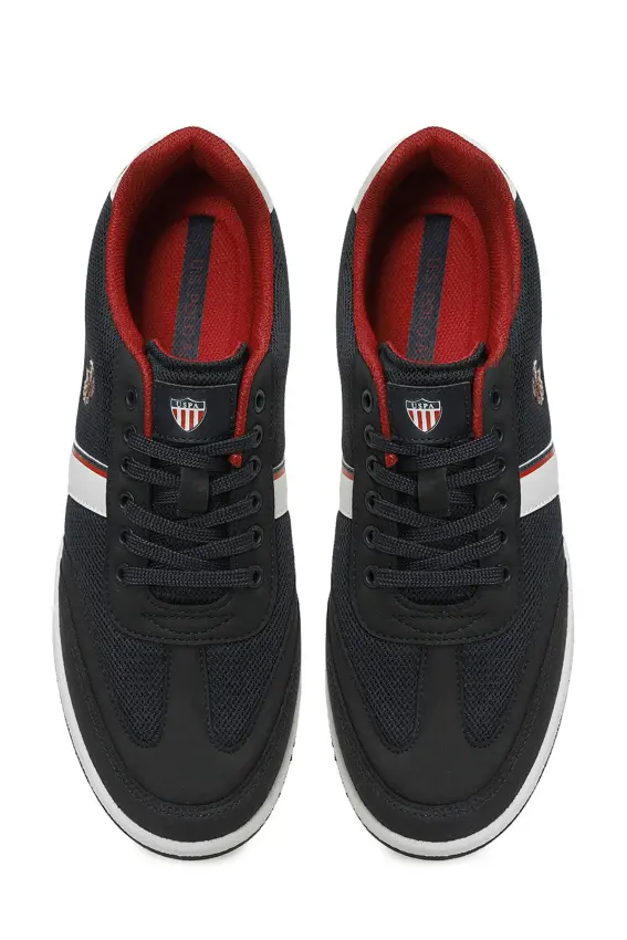 U.S. Polo Assn. 6M Kares 6FX Lacivert Erkek Sneaker Ayakkabı - 4