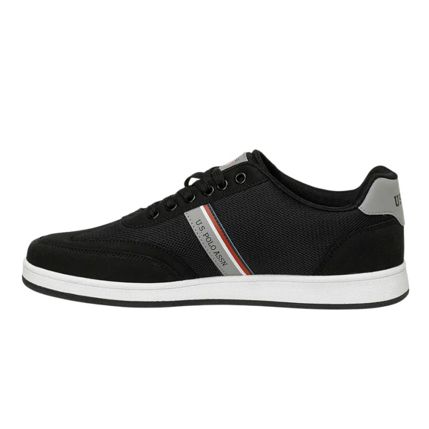 U.S. Polo Assn. 6M Kares 6FX Siyah Erkek Sneaker Ayakkabı - 2