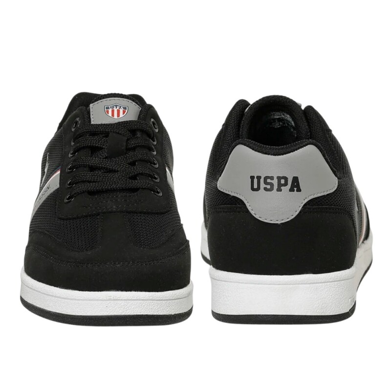 U.S. Polo Assn. 6M Kares 6FX Siyah Erkek Sneaker Ayakkabı - 5