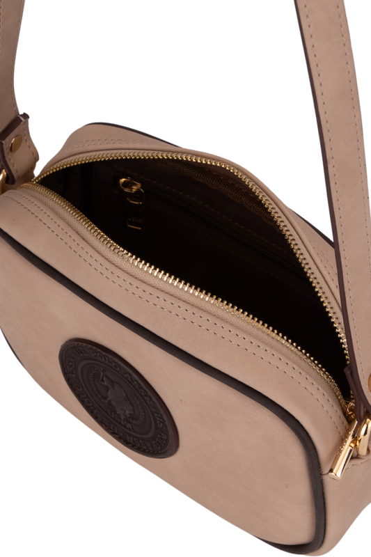 U.S. Polo Assn. Uspa Bej Kadın Omuz Çantası - 5