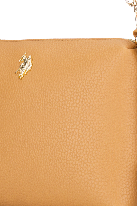 U.S. Polo Assn. Uspa Kahverengi Kadın Omuz Çantası - 6