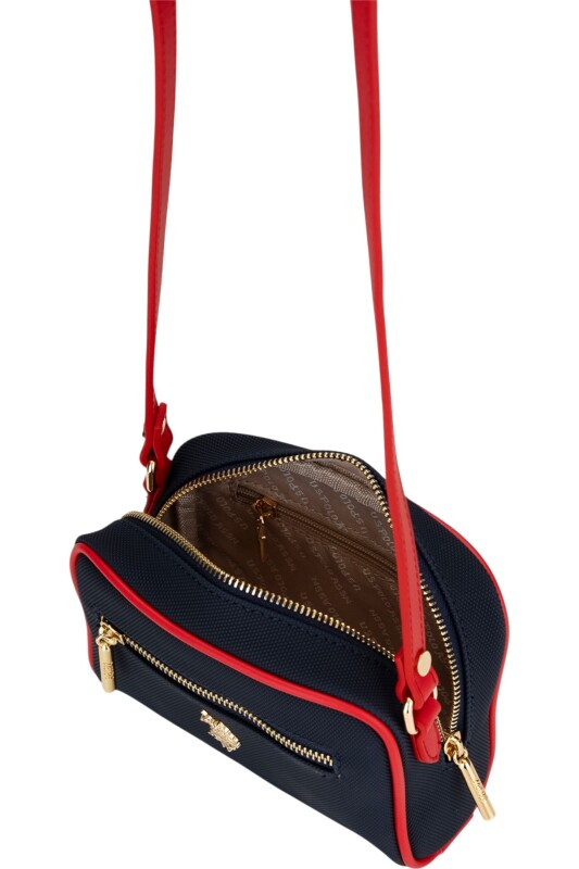 U.S. Polo Assn. Uspa Lacivert Kadın Omuz Çantası - 5