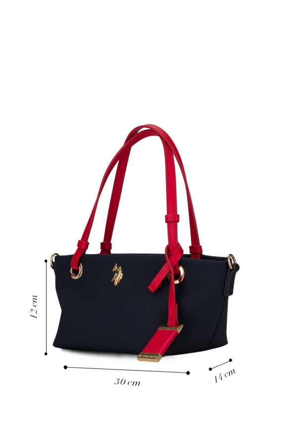 U.S. Polo Assn. Uspa Lacivert Kadın Omuz Çantası - 4