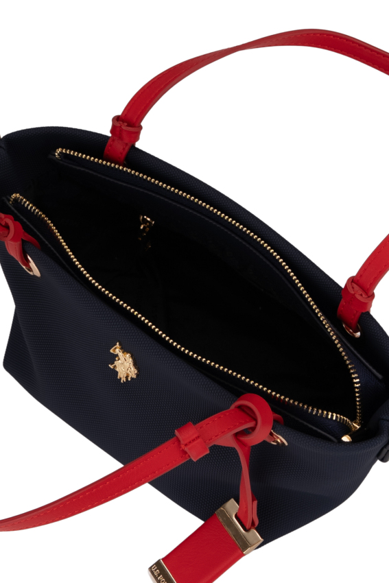 U.S. Polo Assn. Uspa Lacivert Kadın Omuz Çantası - 6