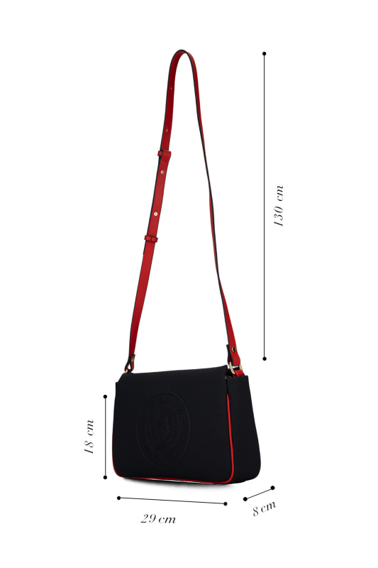 U.S. Polo Assn. Uspa Lacivert Kadın Omuz Çantası - 4