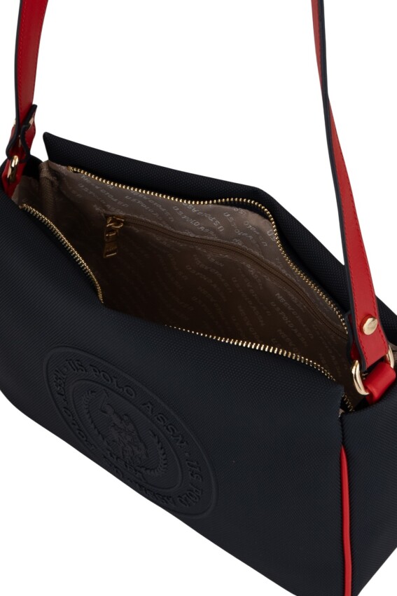 U.S. Polo Assn. Uspa Lacivert Kadın Omuz Çantası - 5