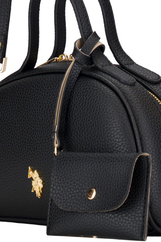 U.S. Polo Assn. Uspa Siyah Kadın Omuz Çantası - 6