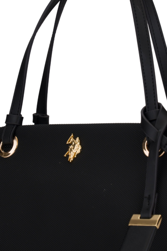 U.S. Polo Assn. Uspa Siyah Kadın Omuz Çantası - 5