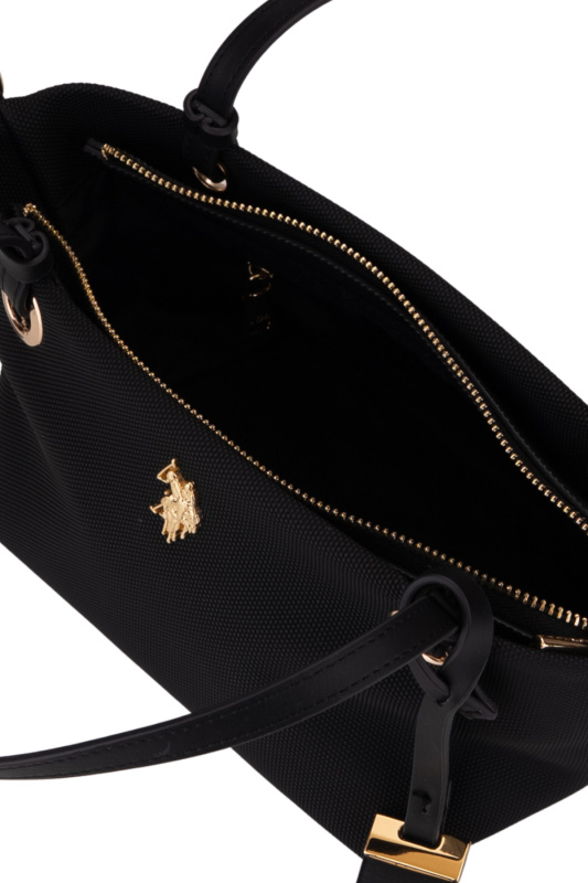 U.S. Polo Assn. Uspa Siyah Kadın Omuz Çantası - 6