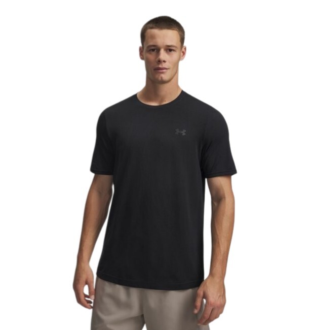Under Armour Vanish Seamless Novelty SS Siyah Erkek Tshirt - Under Armour