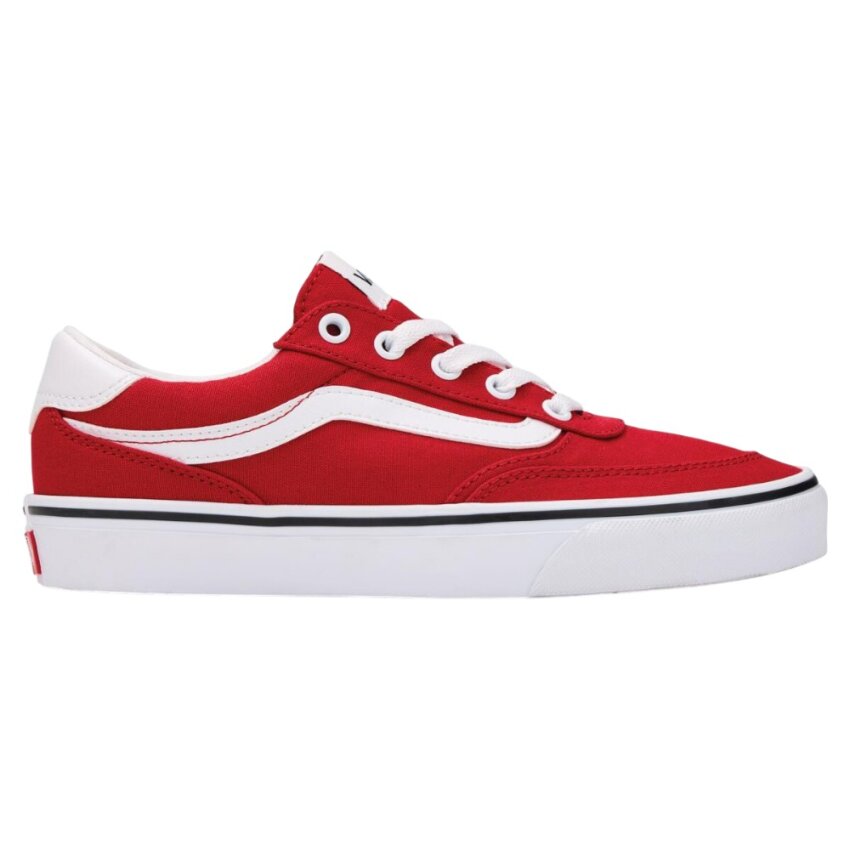 Vans Brooklyn LS Kırmızı Kadın Sneaker Ayakkabı - 1