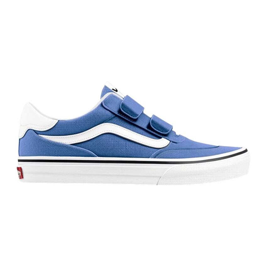 Vans Brooklyn LS V Mavi Çocuk Günlük Ayakkabı - 1