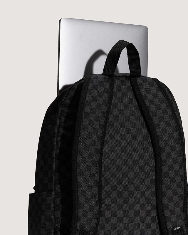 Vans OLD SKOOL CHECK BACKPACK SİYAH Unisex Sırt Çantası - 5