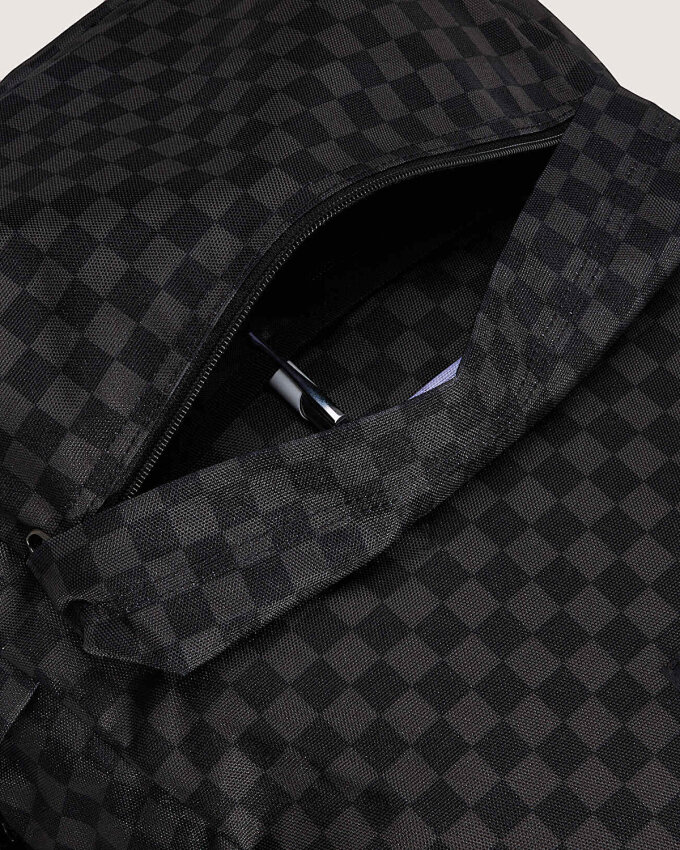 Vans OLD SKOOL CHECK BACKPACK SİYAH Unisex Sırt Çantası - 7