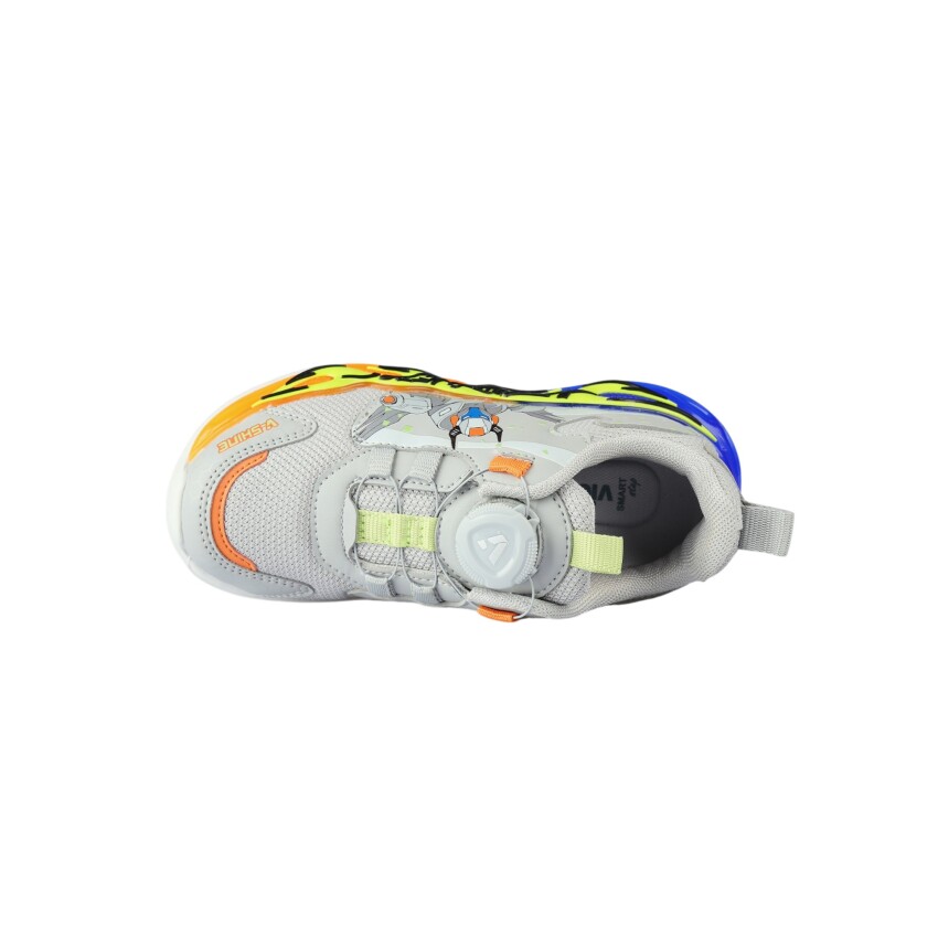 Vicco Lotus Gri Çocuk Günlük Ayakkabı - 3