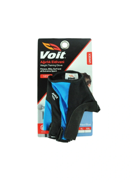 Voit 1211 AĞIRLIK ELDİVENİ Mavi Unisex Antrenman Eldiveni - Voit