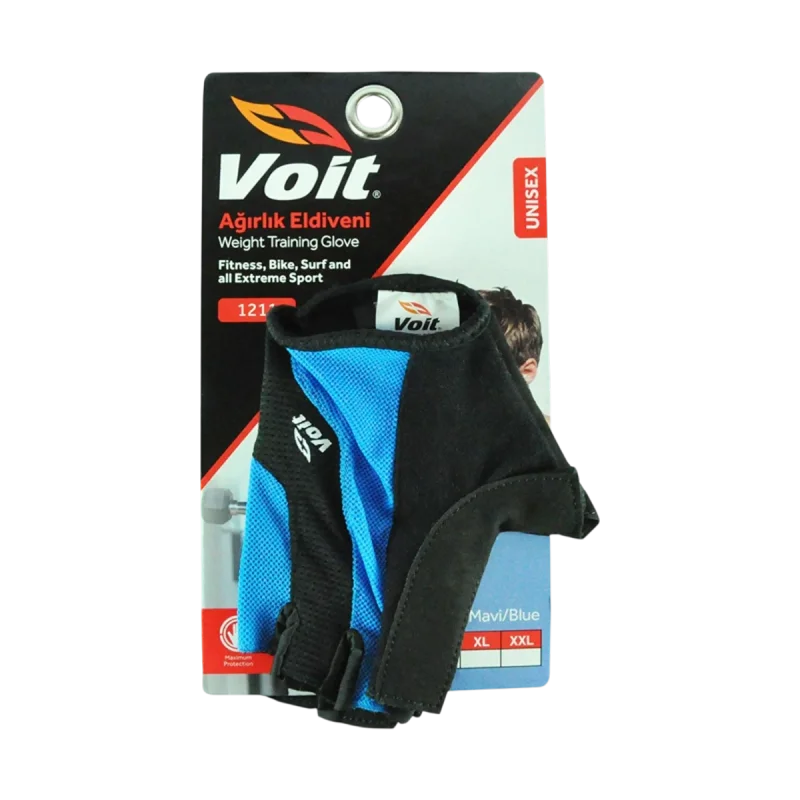 Voit 1211 AĞIRLIK ELDİVENİ Mavi Unisex Antrenman Eldiveni 