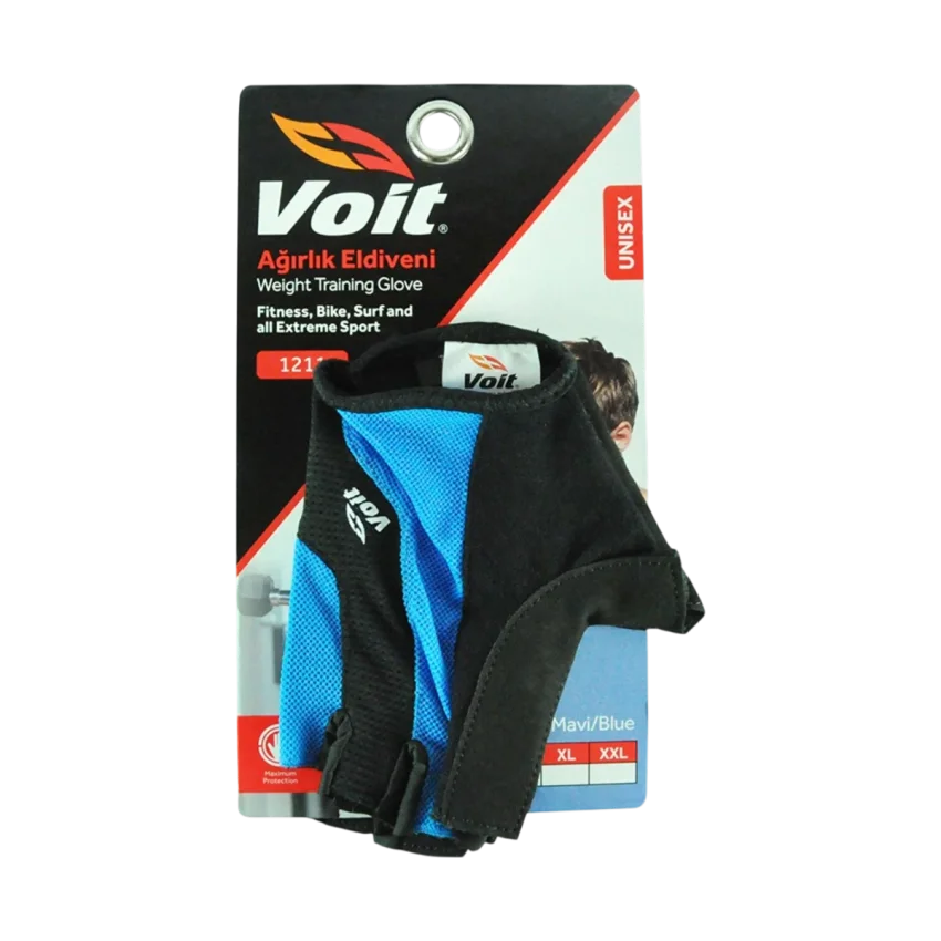 Voit 1211 AĞIRLIK ELDİVENİ Mavi Unisex Antrenman Eldiveni - 1