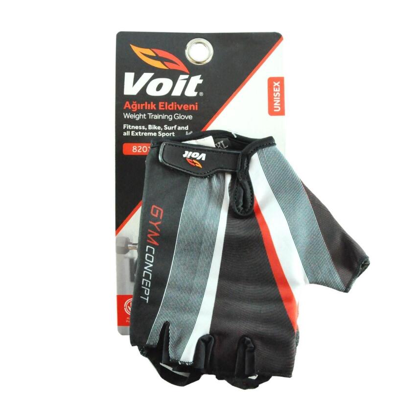 Voit 8201 AĞIRLIK ELDİVENİ Kırmızı-Gri Unisex Antrenman Eldiveni 1VTAKE8201-024 - 1