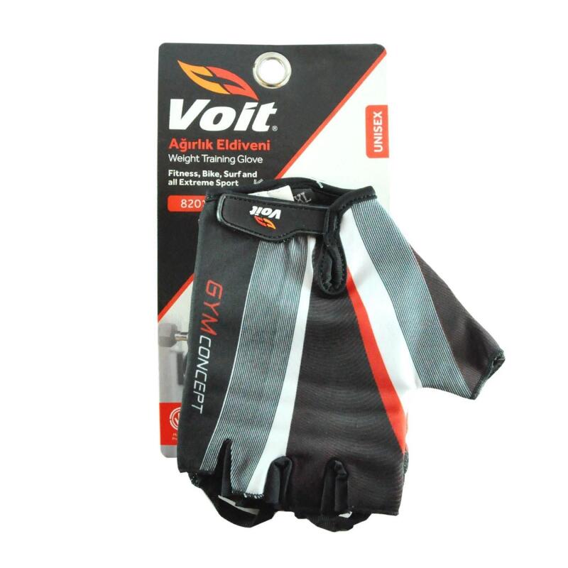 Voit 8201 AĞIRLIK ELDİVENİ Kırmızı-Gri Unisex Antrenman Eldiveni 1VTAKE8201-024 - Voit