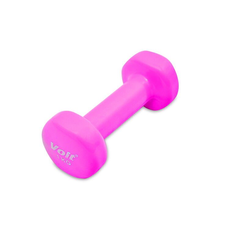 Voit DB107 DIPPING DUMBELL 1 KG Pembe Unisex Dambıl - Voit