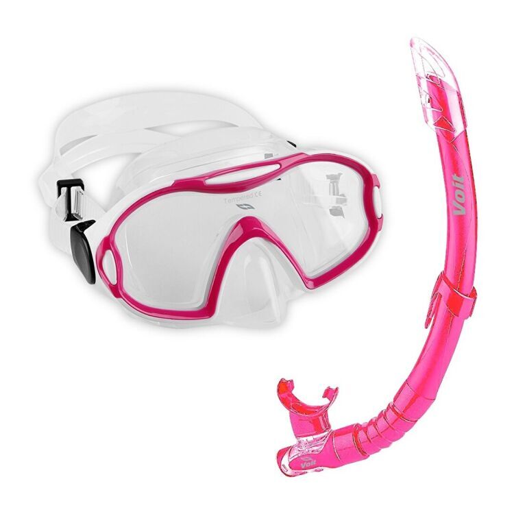 Voit Junior Maske Şnorkel Set Pembe Çocuk Maske & Şnorkel Set - Voit