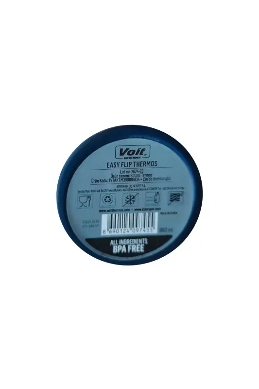 Voit Voit Easy Flip Thermos 800 ML Unisex Suluk & Matara - 6