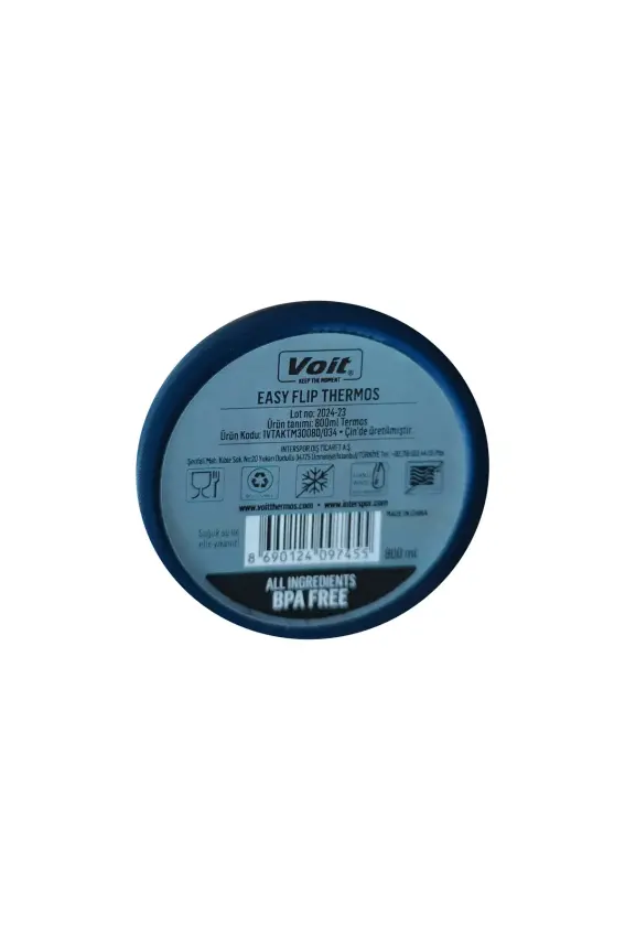 Voit Voit Easy Flip Thermos 800 ML Unisex Suluk & Matara - 6